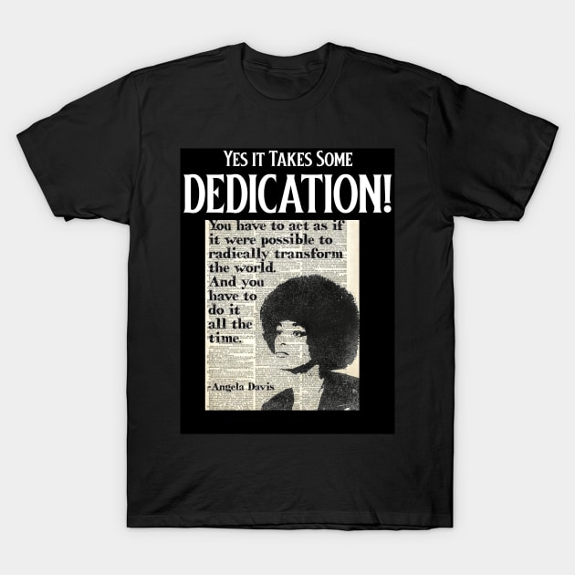 Angela Davis T-Shirt by Black Expressions